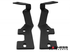 Dodge Ram 1500 A-Pillar LED Light Mounts - RIGID Dodge Ram 1500 A-Pillar LED Light Mounts - RIGID